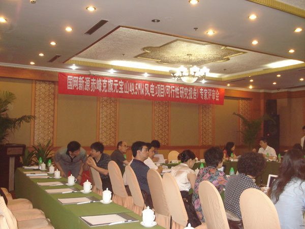 元寶山(shān)風(fēng)電(diàn)場(chǎng)一(yī)期49.5MW工(gōng)程可(kě)行(xíng)性研究報(bào)告審查會(huì)